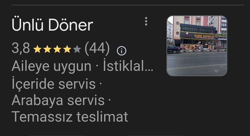 Ünlü Döner