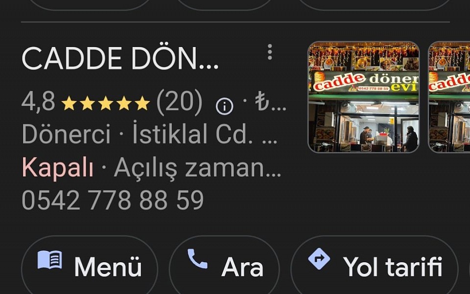 Cadde Döner