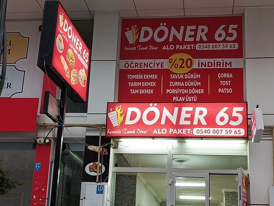 DÖNER 65 KIZILPINAR DÖNERCİ